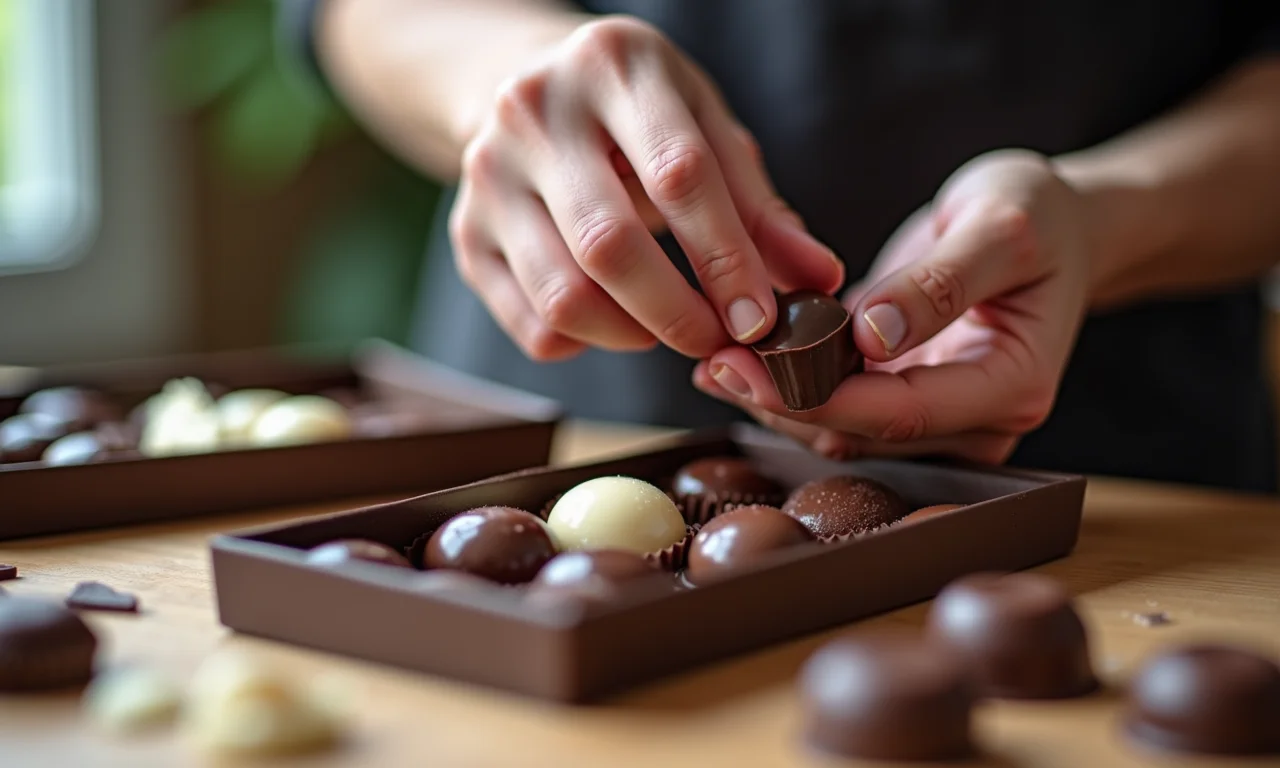 Melhores tipos de cola para caixas de bombom.
