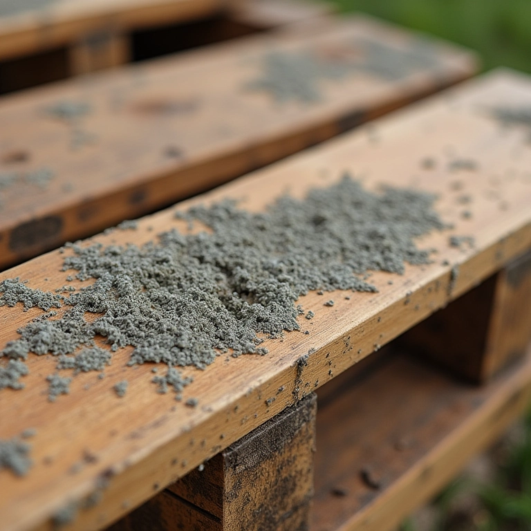 Mofo em madeira de pallet: a importância de proteger sua sapateira da umidade.