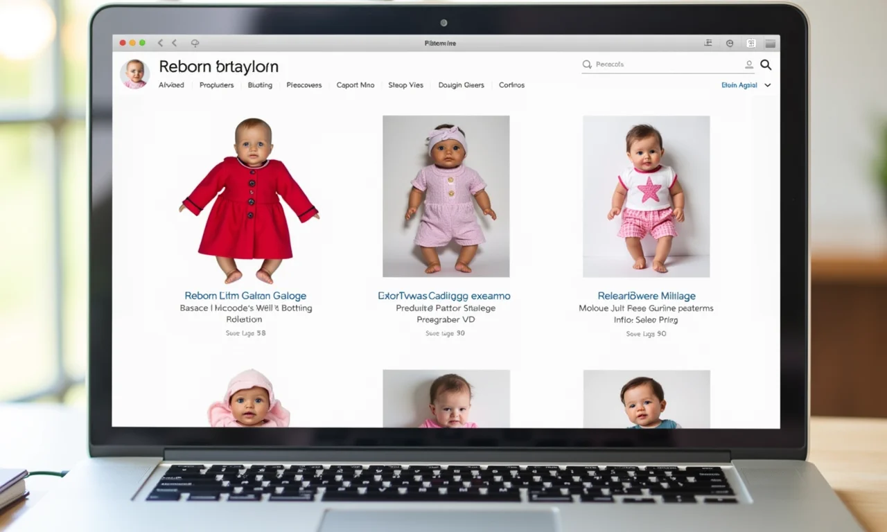 Moldes de roupa para bebê Reborn online