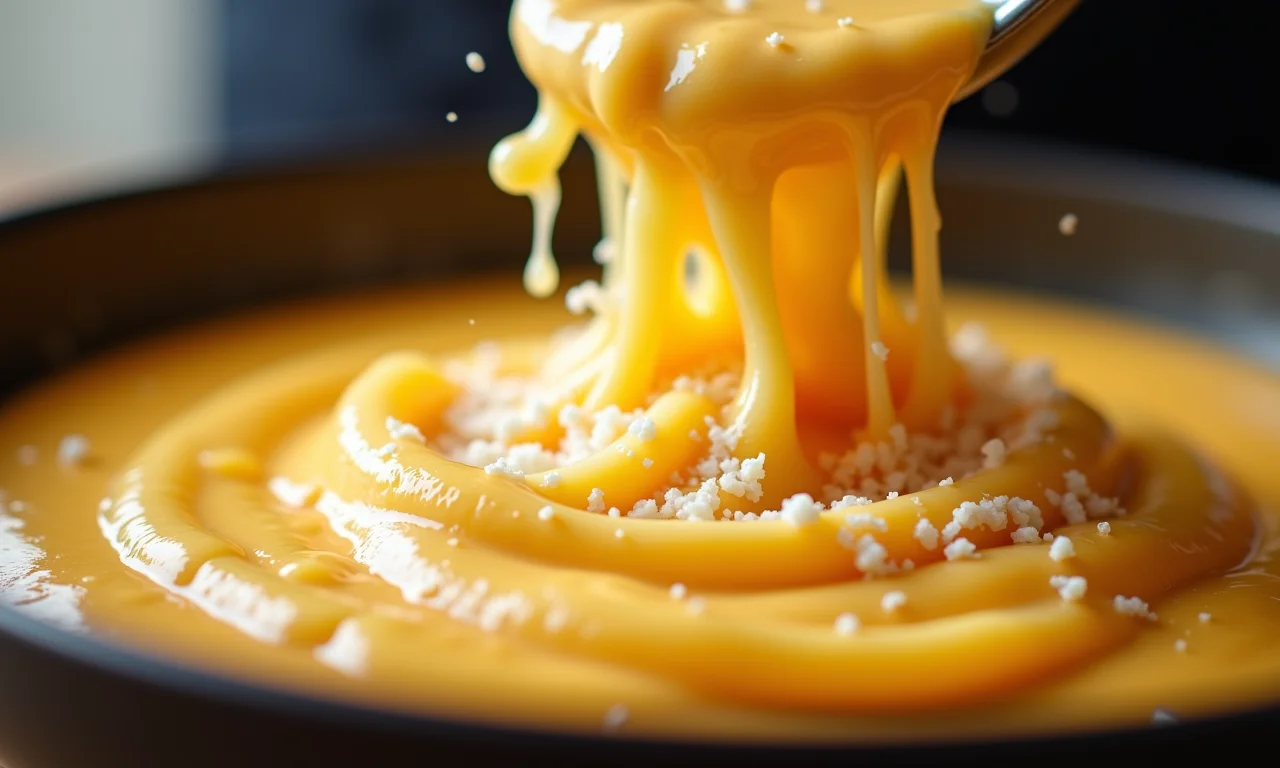 Molho de Catupiry com queijo parmesão.