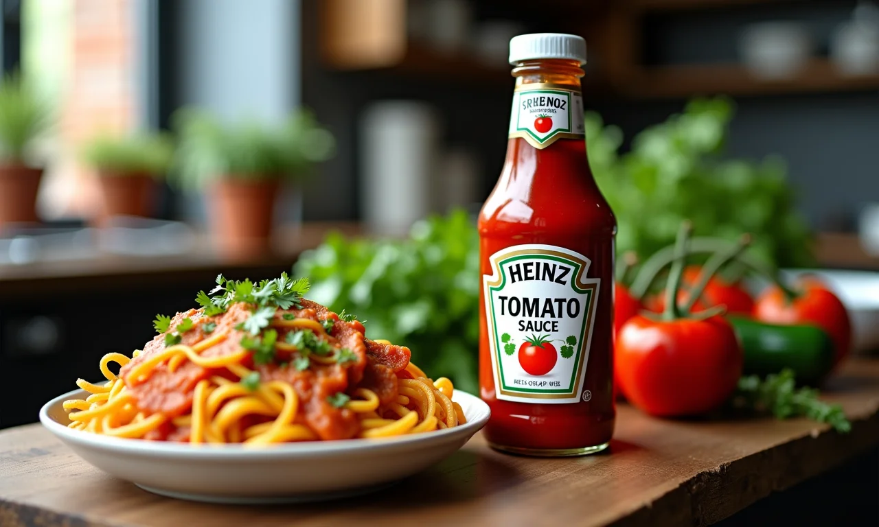 Molho de Tomate Heinz, sabor autêntico.