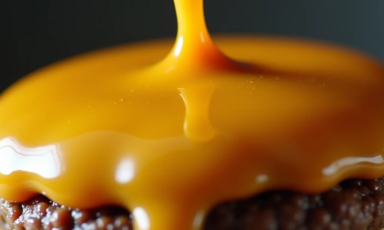 Molho especial do Big Mac sendo aplicado sobre a carne.