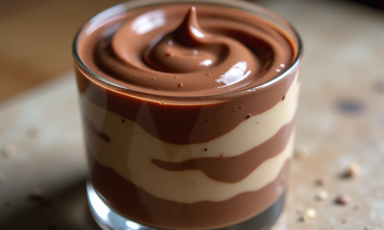 Mousse de ninho com Nutella, uma combinação irresistível para os chocólatras.