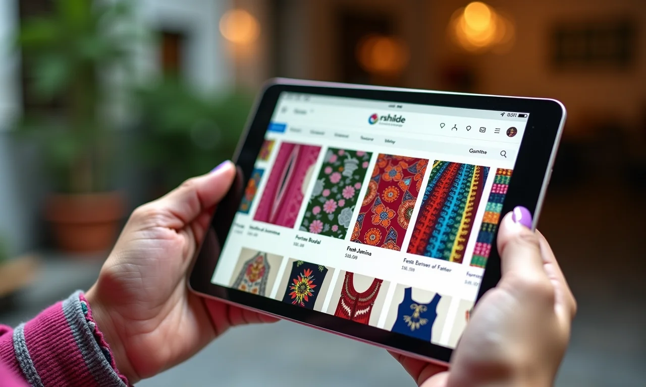 Onde encontrar inspiração e materiais para vestido de Festa Junina.