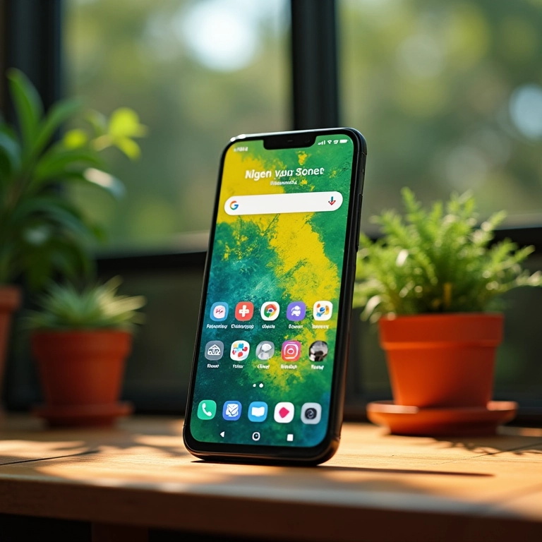 Organizando a tela inicial de um celular Android.