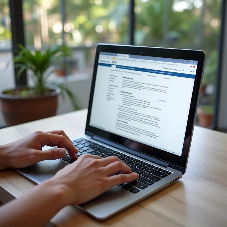 Página do site do SUS com informações sobre a cirurgia de redução de mama.