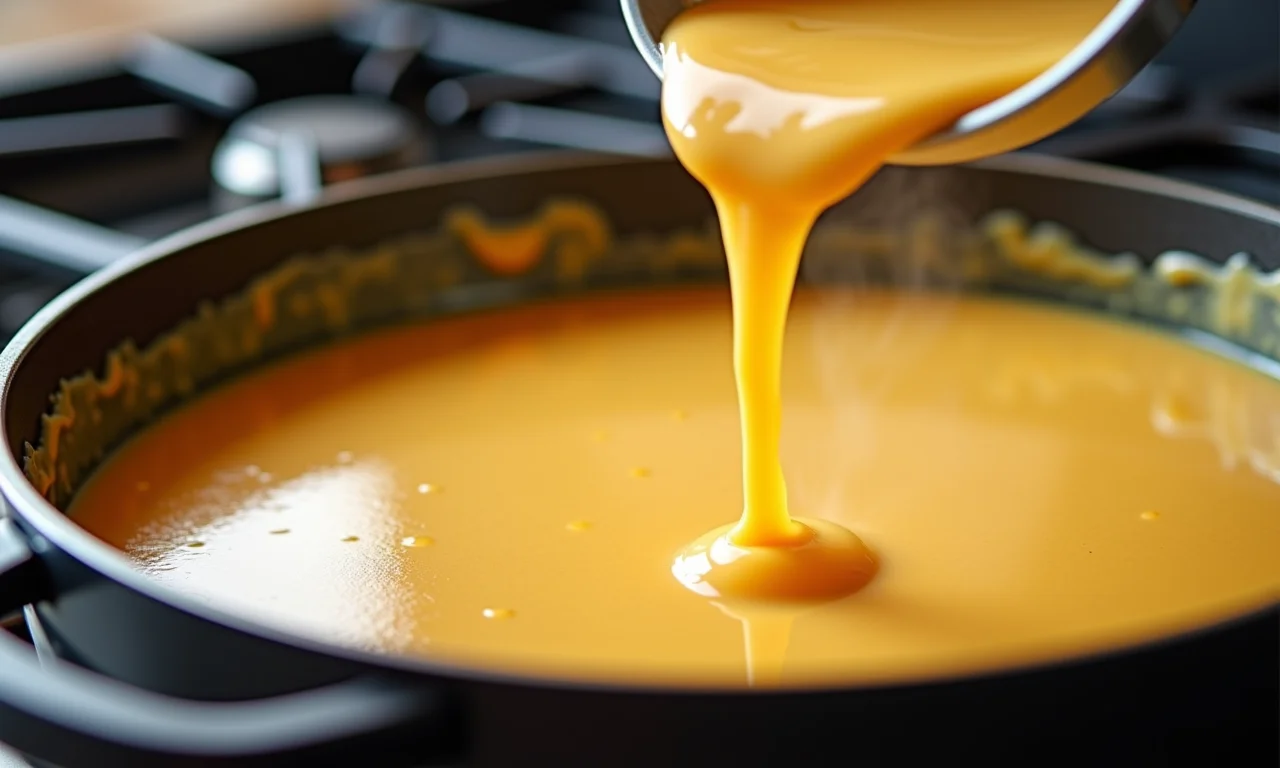 Passo a passo da receita base do molho de Catupiry.