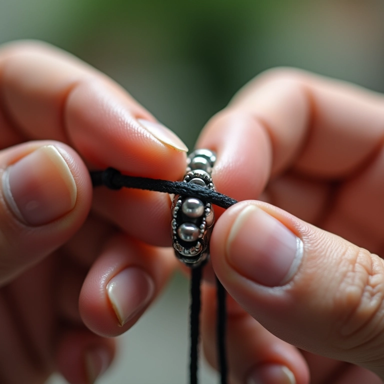 Passo a passo de como fazer pulseiras de pedras.