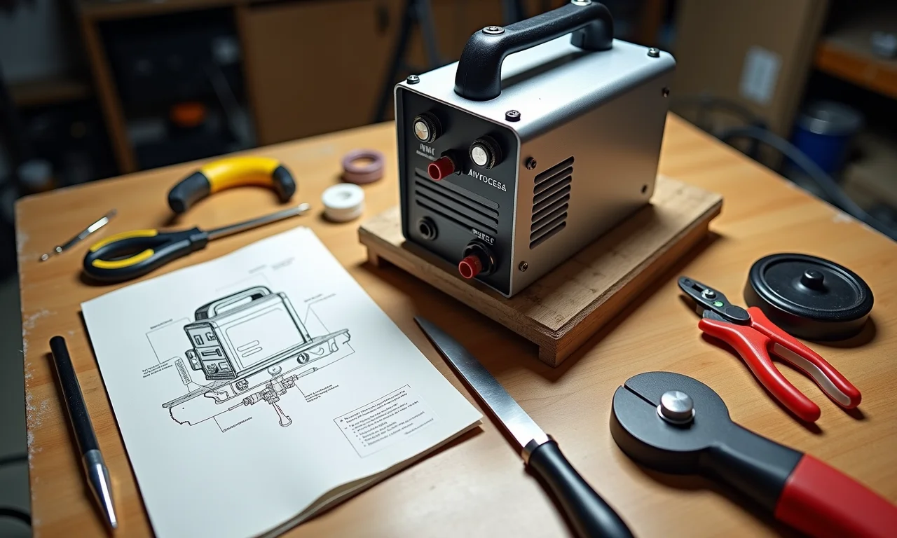 Passo a passo para construir mini máquina de solda.
