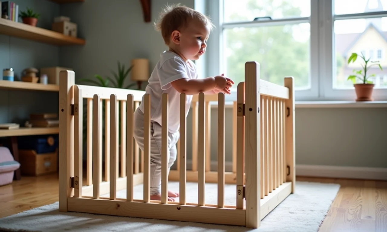 Passo a passo para construir um cercadinho de bebê