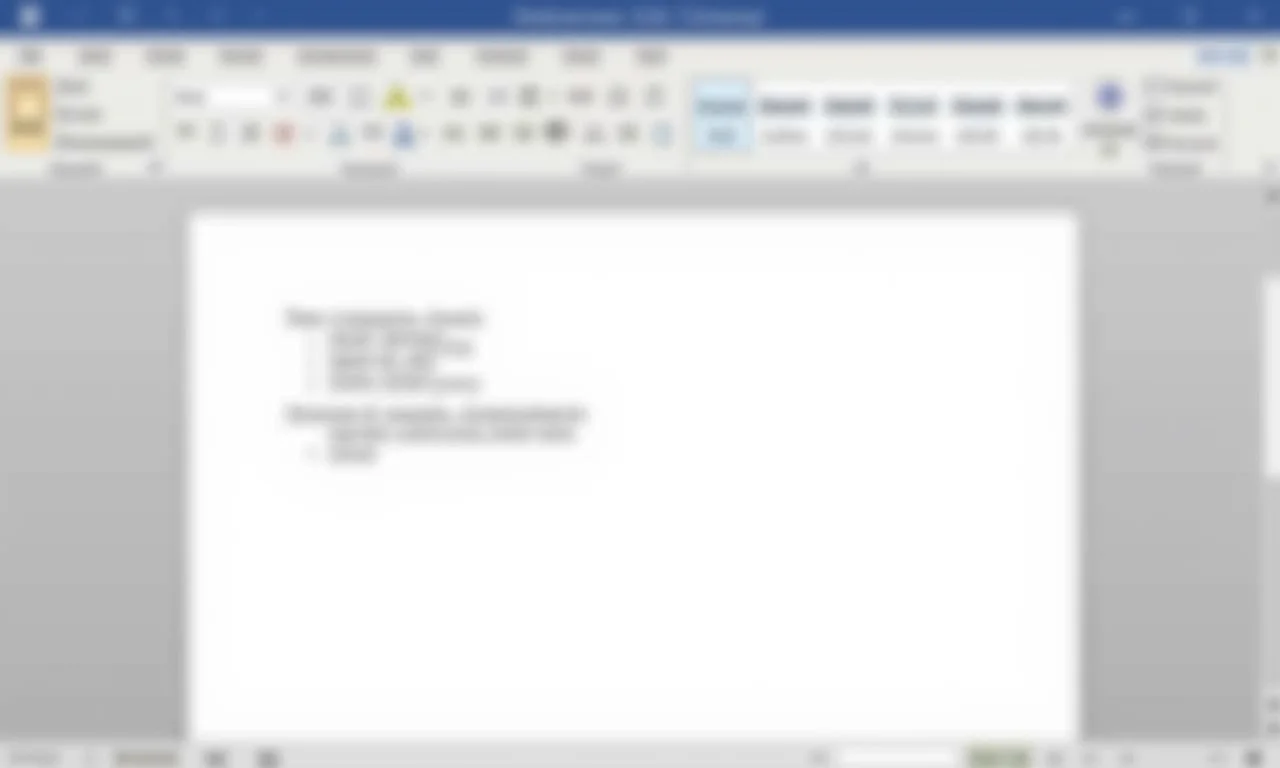 Passo a passo para criar um questionário no Word.