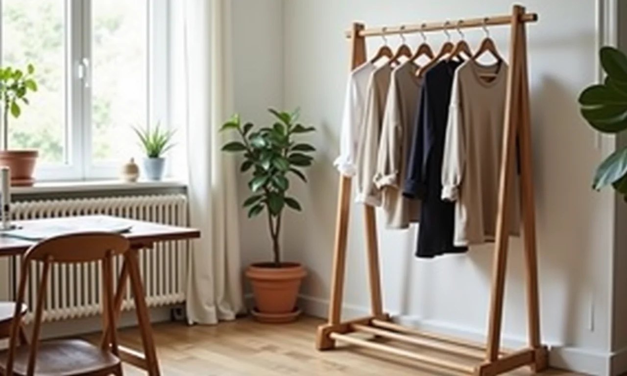 Passo a passo para fazer arara de roupas simples, guia prático.