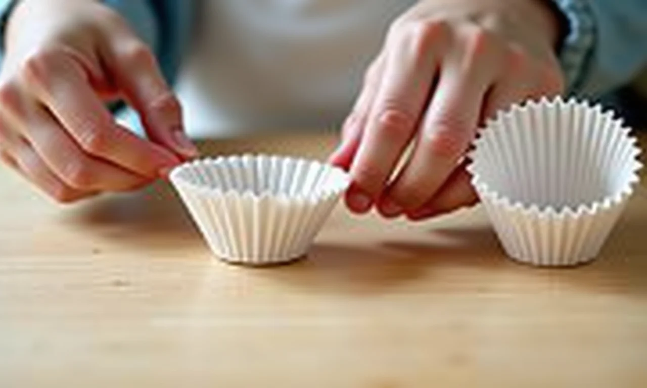 Passo a passo para fazer forminhas para docinhos finos.