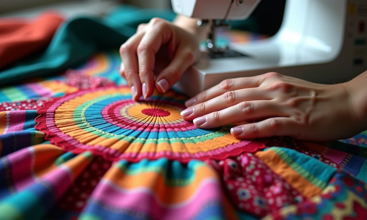 Passo a passo simplificado para criar vestido de Festa Junina infantil.