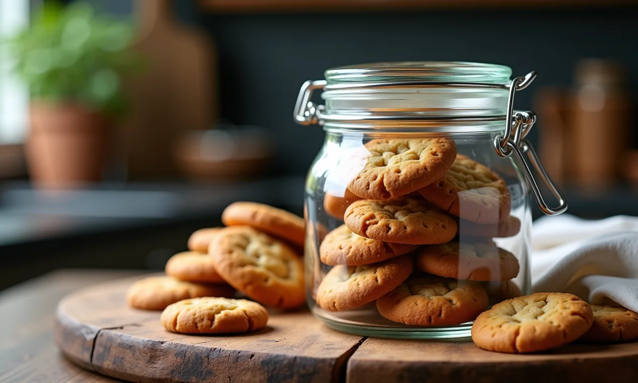 Pingadeira conservada em pote de vidro hermético.