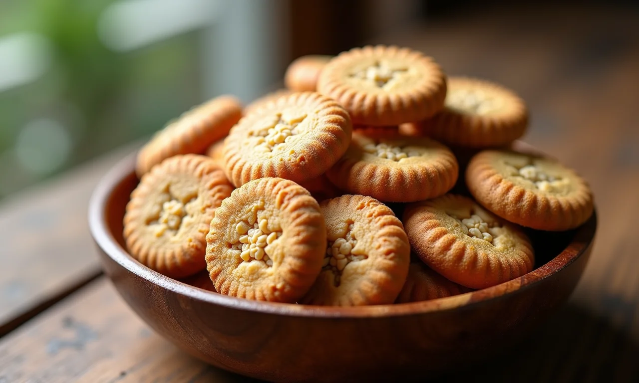 Pingadeira integral com farinha de linhaça, opção saudável.