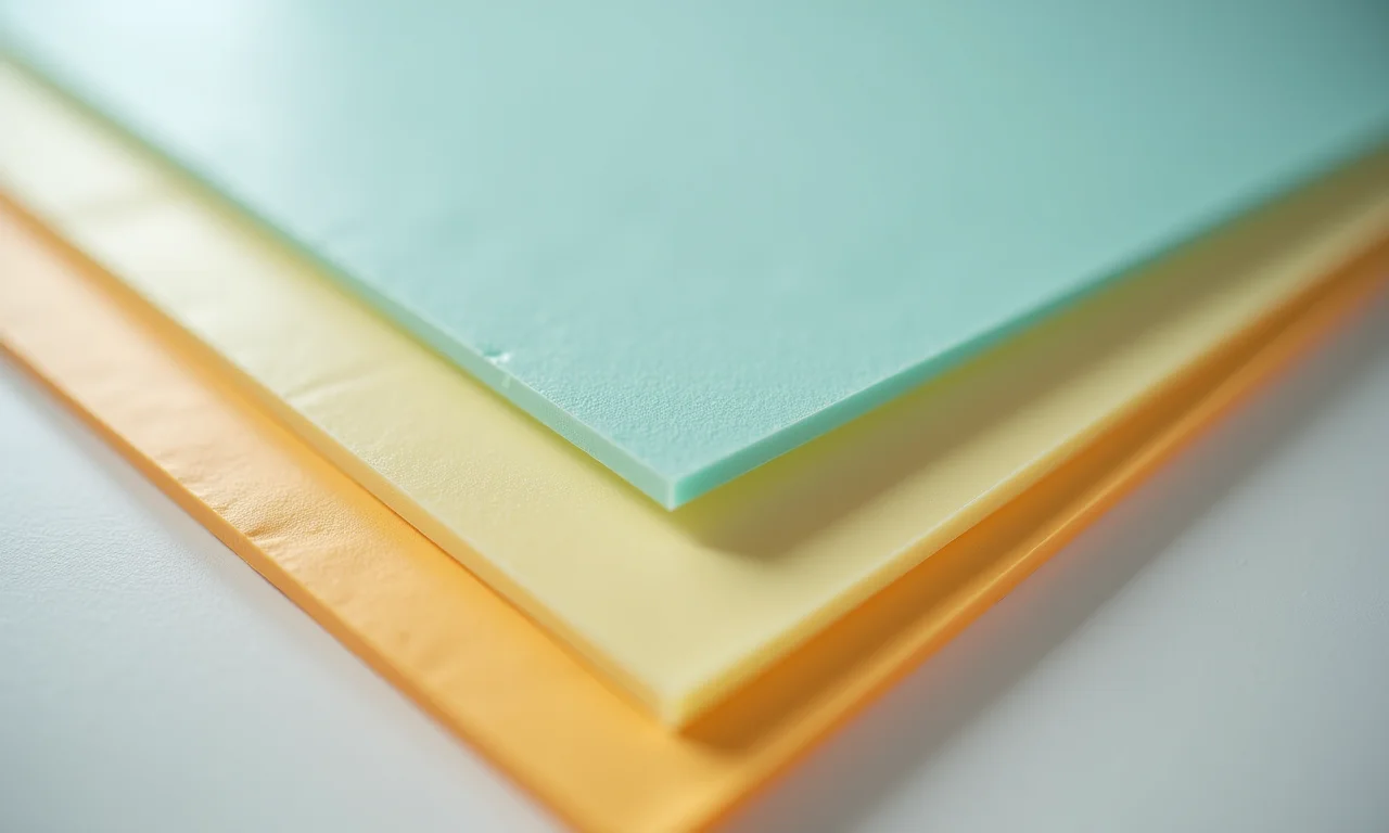 Placas de polipropileno da Leroy Merlin, ideais para projetos DIY.