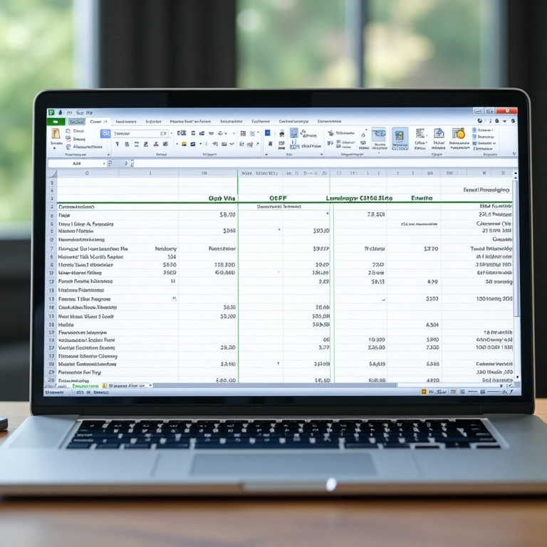 Planilha de resumo dos ganhos do CPF na nota.