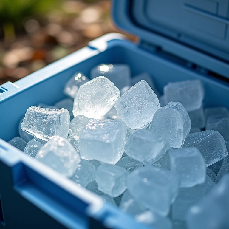 Posso usar gelo seco para gelar bebidas diretamente?