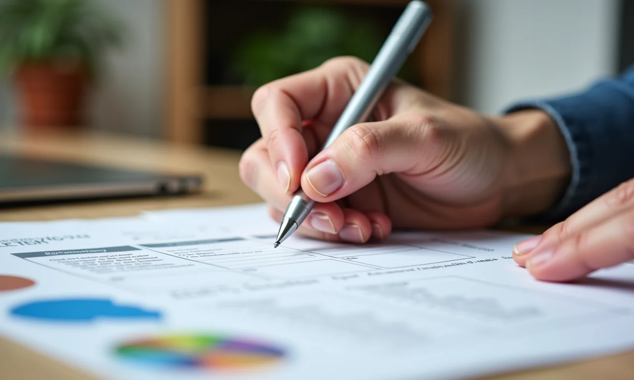 Preparando a documentação necessária para a reforma.