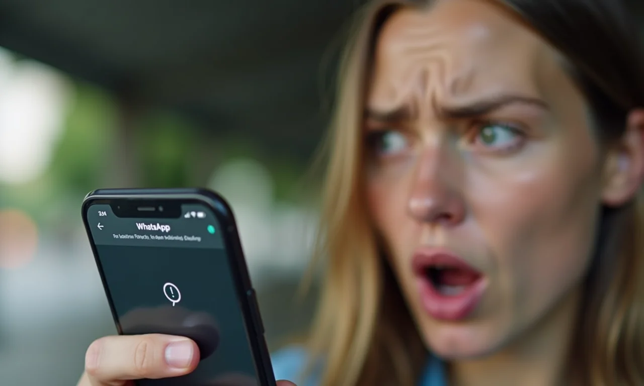 Problemas comuns no WhatsApp.