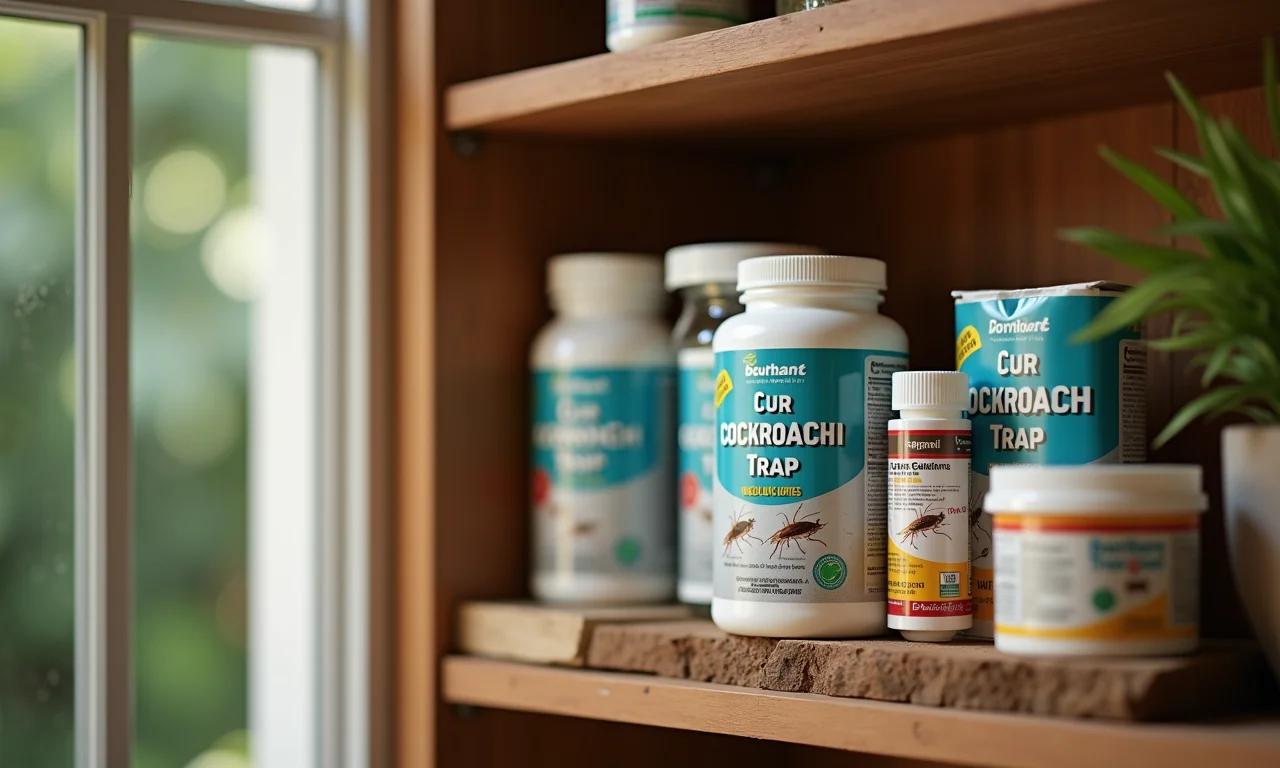 Produtos eficazes para combater baratas em casa.