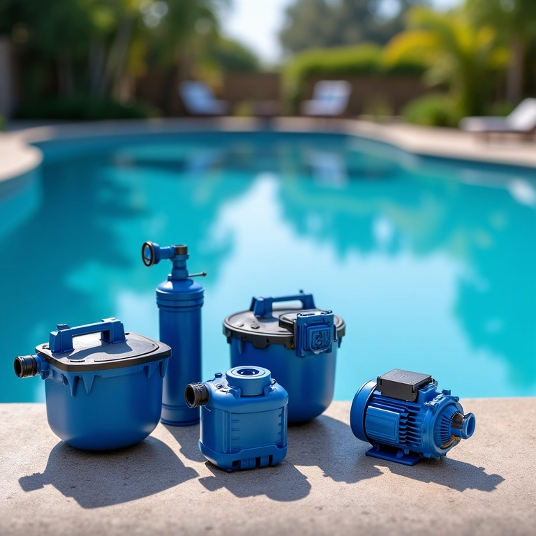 Produtos essenciais para a hidráulica da sua piscina.