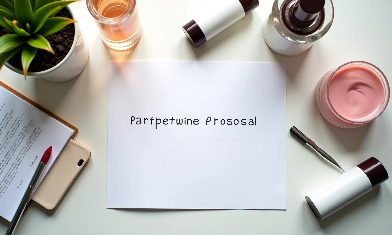 Proposta de parceria irresistível para salão de beleza.