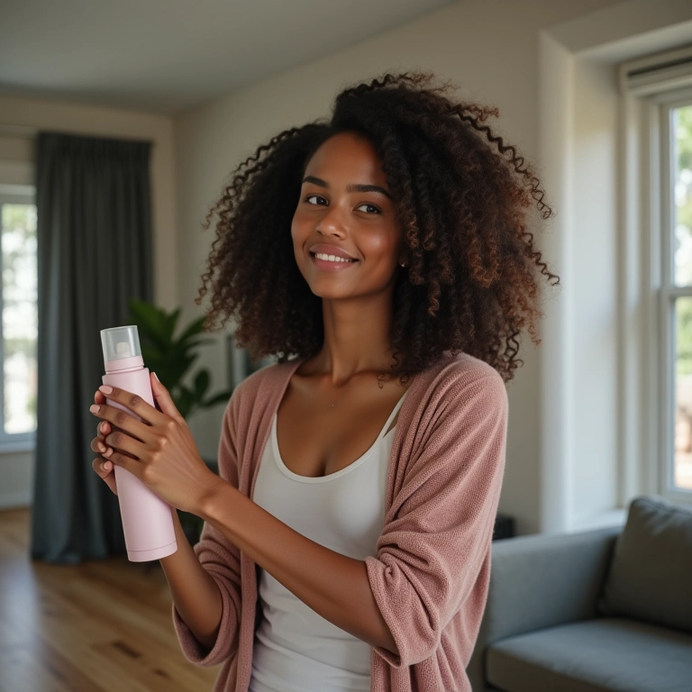 Proteção térmica para cabelos