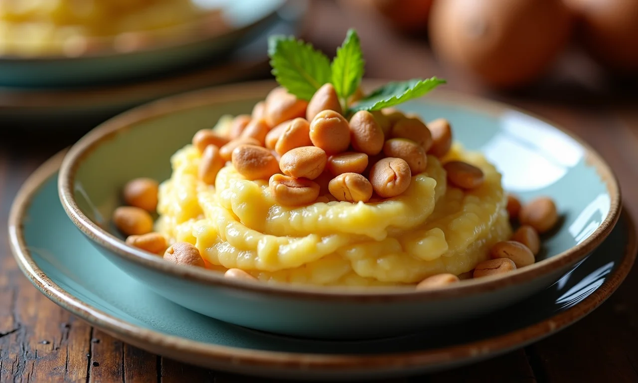 Pudim de paçoca de microondas.