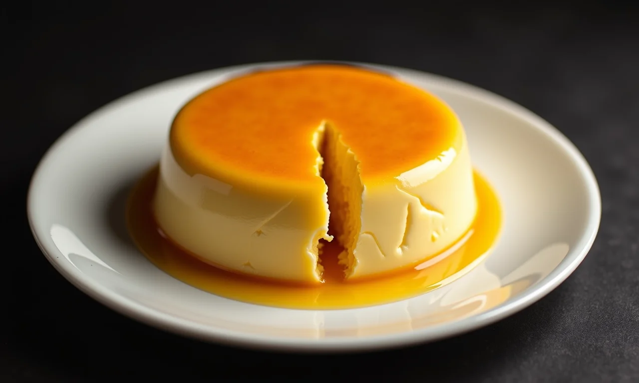Pudim rachado: erro comum no preparo da sobremesa.