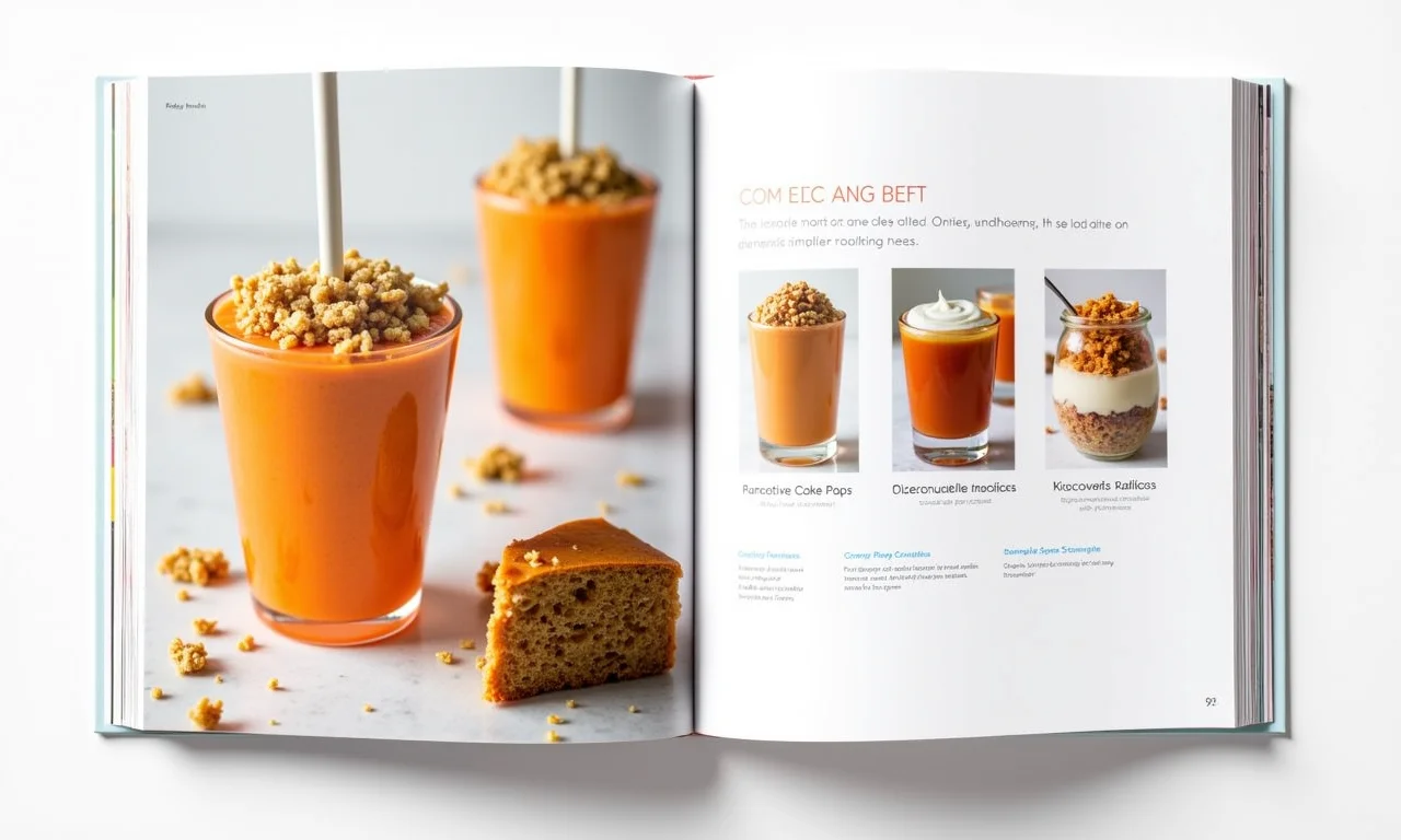 Receitas criativas com bolo de cenoura.