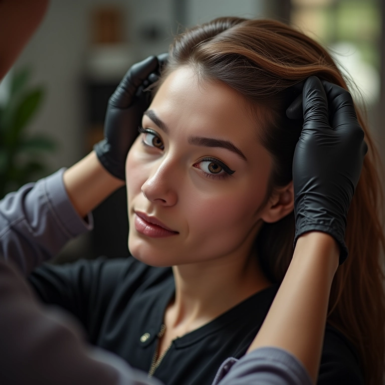 Reconstrução capilar profissional