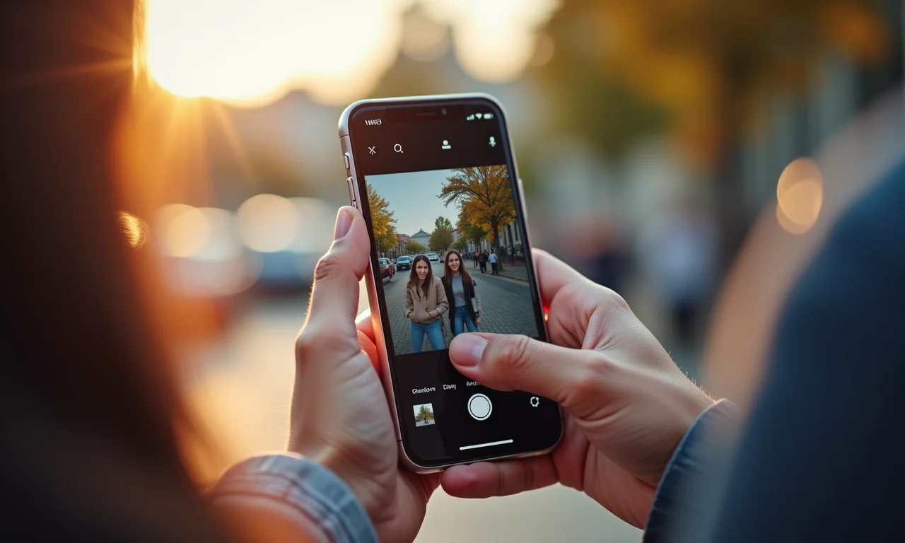 Seleção de fotos para criar vídeo no Facebook.