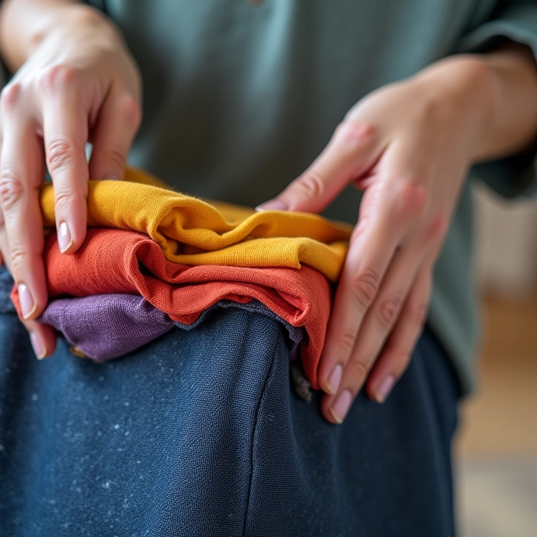 Seleção de tecidos ideais para bolsa de cachorro.