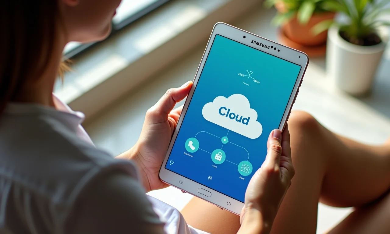 Sincronizando Samsung J5 com a nuvem Samsung Cloud.