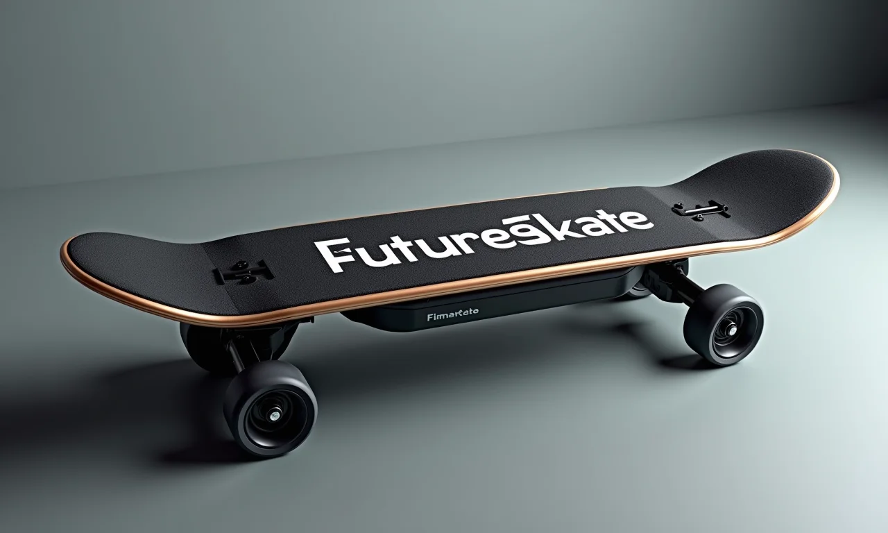 Skate elétrico da Future Skate, design moderno e inovador.
