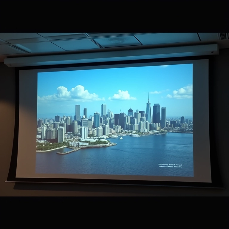 Slides visuais que impressionam.