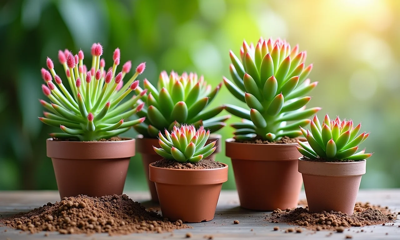 Substratos e vasos ideais para Renda Portuguesa.