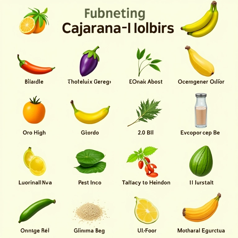 Tabela nutricional da cajarana por 100g.
