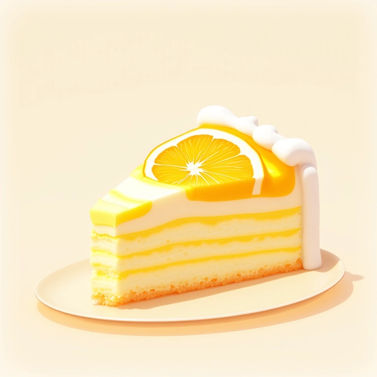 Tabela nutricional do bolo de suco de laranja.