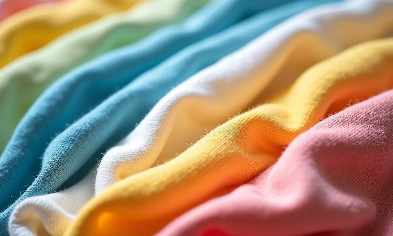 Tecidos ideais para esponjas de banho.