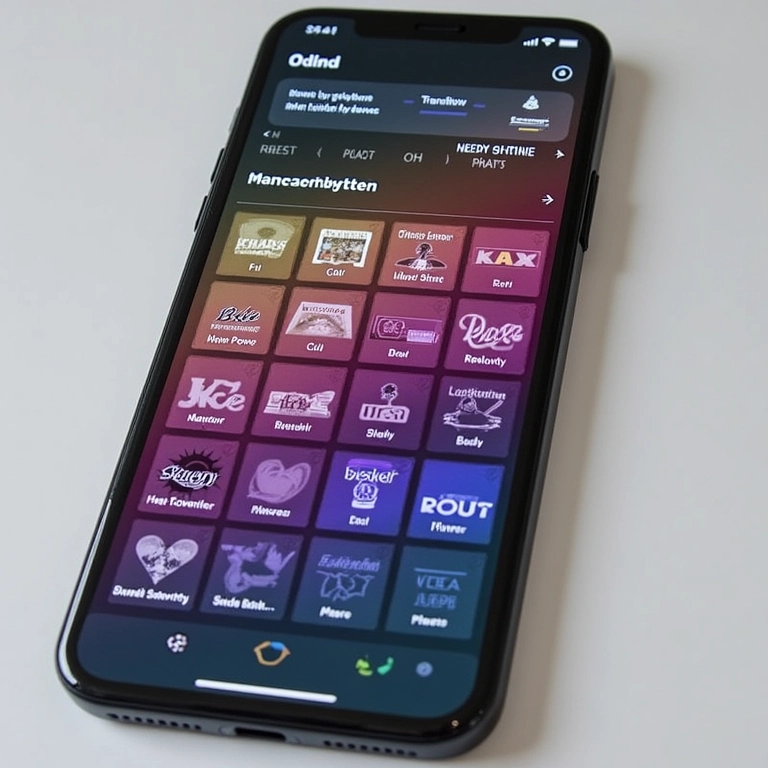 Tela de celular mostrando opções de personalização de retrospectiva.