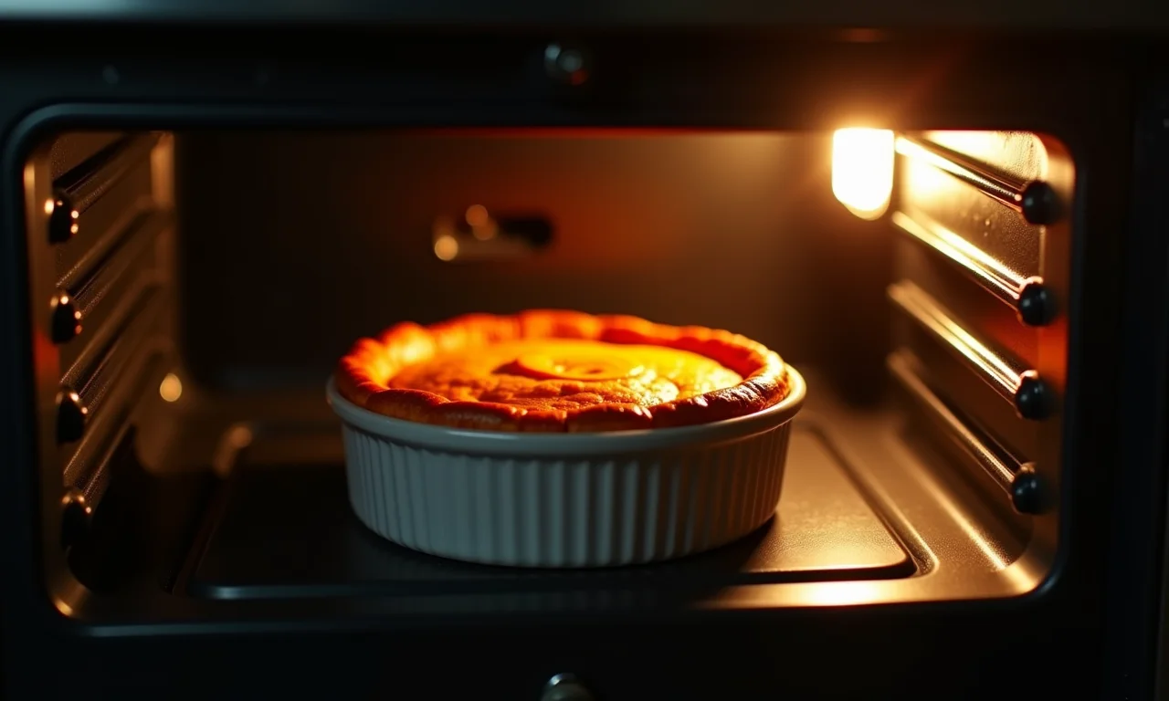 Temperatura ideal do forno para suflê.