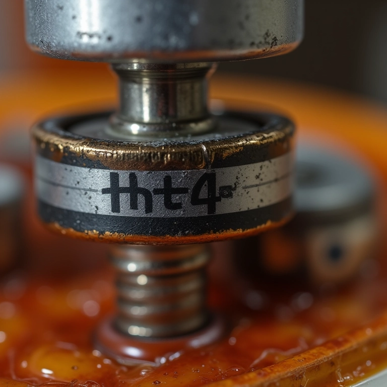 Termostato bimetálico em desidratador de alimentos.