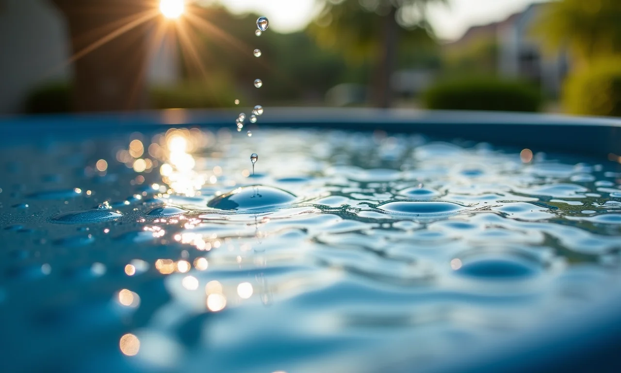 Teste de resistência à água em adesivos impressos em casa.