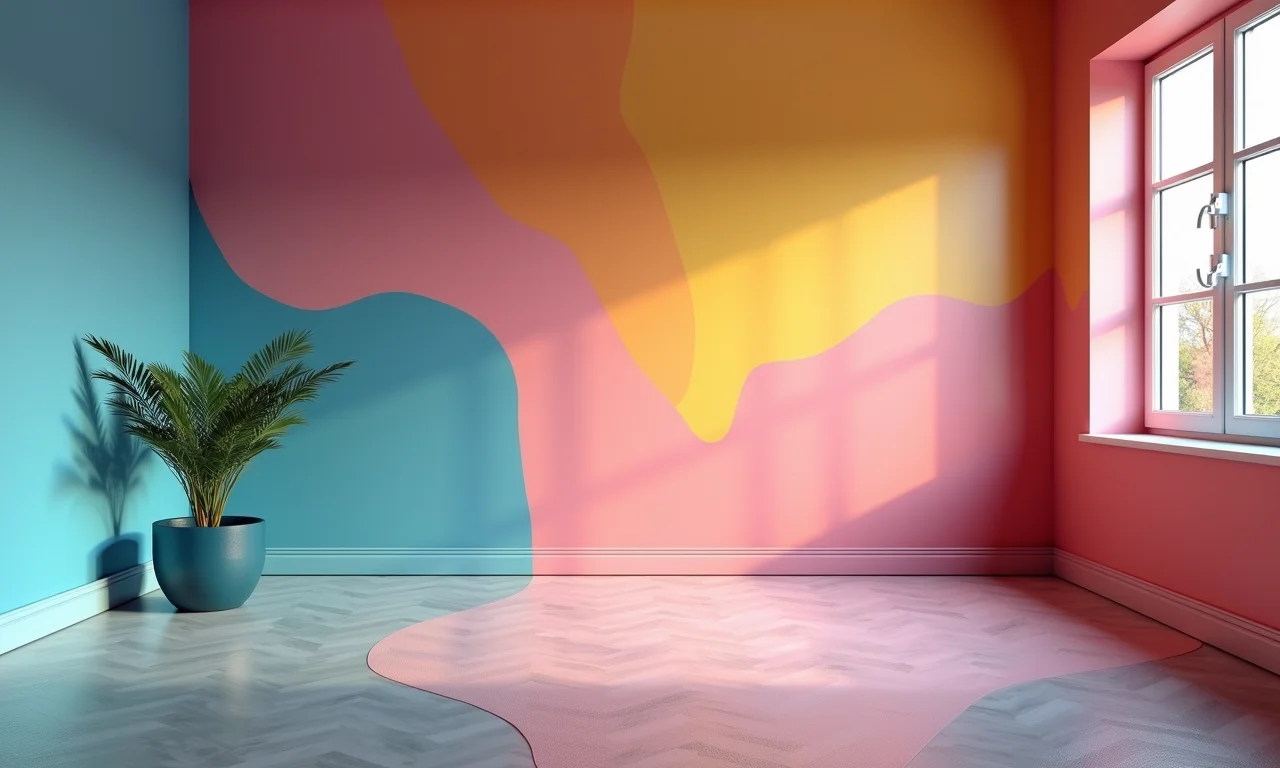 Tinta lavável Suvinil em quarto infantil com cores vibrantes.