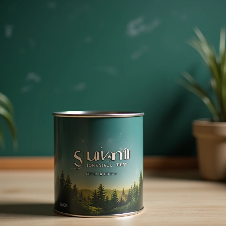 Tinta Suvinil com chalkboard finalizado ao fundo.