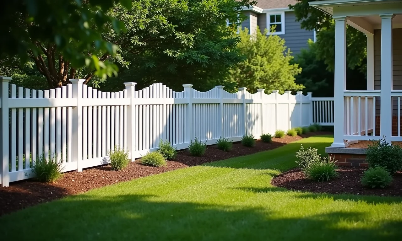 Tipos de cerca de PVC para jardim: diferentes estilos.