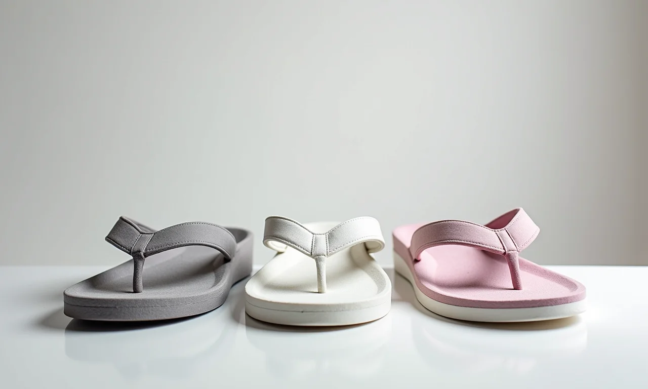 Tipos de chinelos ideais para customização com pérolas.